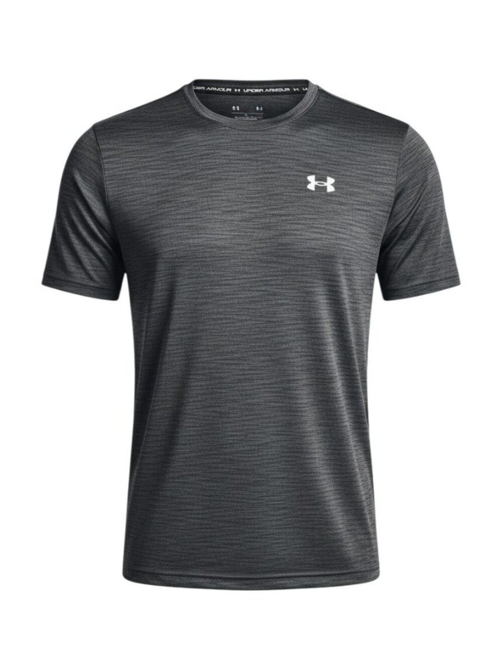 Under Armour Mens Gray Fitted Crew Neck Short Sleeve T-Shirt M